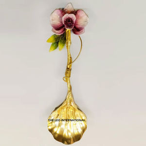 Juego de cubiertos metálicos de calidad deluxe, diseño de lujo, acero espejado, cubiertos elegantes para hotel, restaurante, accesorios de mesa, buen precio. - Product Image 6