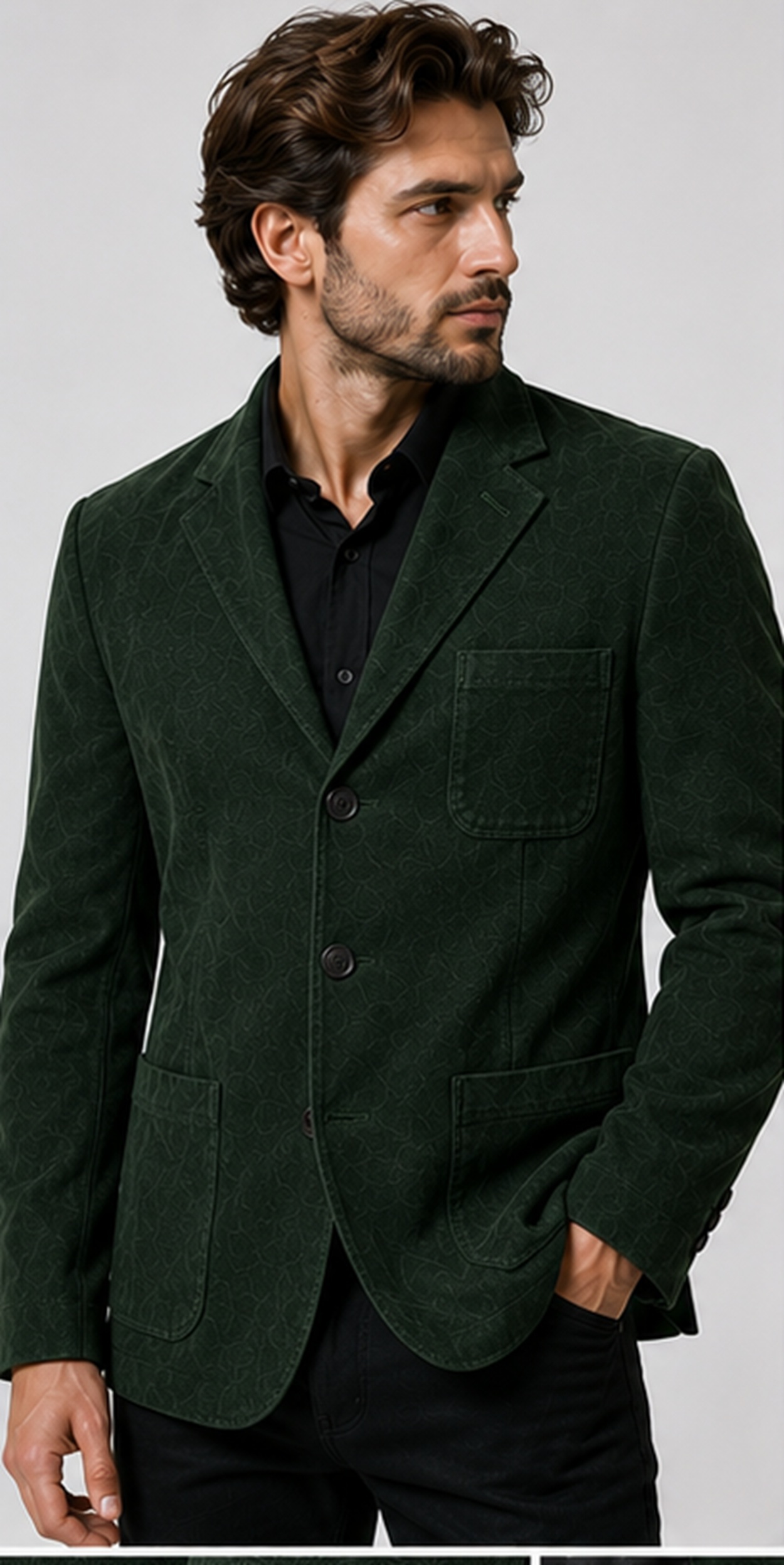 Vert pin forestier