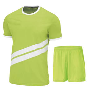 Men Custom Two Piece Shorts Set Solid Casual Summer Breathable Quick Dry Polyester/Cotton Private Label Bulk Supplier - Product Image 1