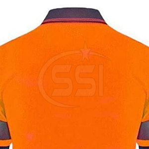 High Visibility ANSI Class 2 Safety Polo Shirt Reflective <b>LED</b> Flash Logo Comfortable Breathable Fabric for Outdoor Use - Product Image 6