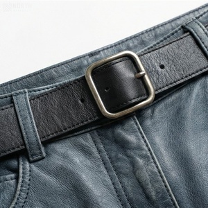 Falda lápiz vaquera para mujer, hasta la rodilla, rasgada, lavada a la piedra, estilo casual, cintura regular - Product Image 4