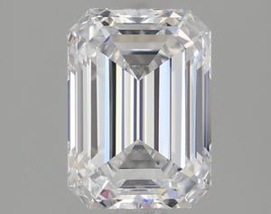 Diamant blanc de laboratoire de haute qualité, taille émeraude, couleur D, belles facettes, pierre précieuse en vrac pour la fabrication de bijoux en or et diamants - Product Image 1