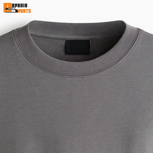 Camiseta Corta para Hombre al por Mayor OEM, Personalizada, 100% Algodón, Tejido de Punto, Impresión Serigráfica, Ecológica, Corte Regular, Estilo Urbano, 220 Gramos - Product Image 2