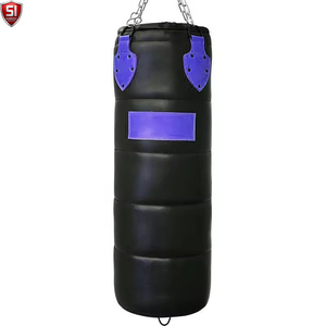 PU Kick <b>Boxing</b> MMA Training Punching <b>Bags</b> Heavy 25KG Lightweight Free <b>Standing</b> Hanging Adjustable Height Gym - Product Image 1