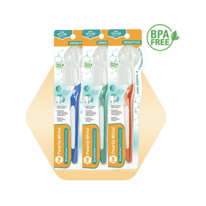 Cepillo de Dientes Extra Suave Pearlie White Normal Sensitive, Paquete Triple - Product Image 2