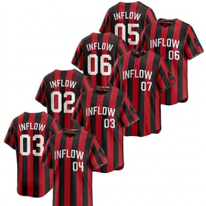 Maillot de football/baseball en maille 100 % polyester à séchage rapide, antibactérien, personnalisable avec nom d'équipe sur le devant, pour adultes, vente en gros à prix réduit - Product Image 4