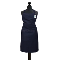 Tablier de Chef Imprimé en Coton Pur 100% Doux de Qualité Supérieure, Jetable, Lavable et Écologique pour Cuisine, Restaurant, Barbecue, Pâtisserie