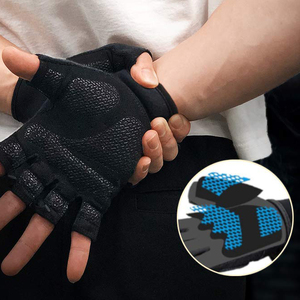 Breathable Weightlifting <b>Gloves</b> Padded Palm Gym Workout Mitts Unisex Fitness Training Powerlifting Bodybuilding Hand Guard - Product Image 2