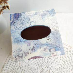 Caja de pañuelos de madera de bambú con estampado, caja de pañuelos de madera orgánica con estampado para cocina y baño, caja de pañuelos faciales al por mayor - Product Image 6