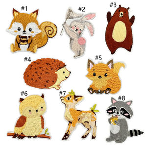 Factory Price Wholesale Custom Embroidery Patches Iron On Fire Graphic Patch 3D Embroidered Badge for Hats Bags <b>Jackets</b> Backpack - Product Image 4