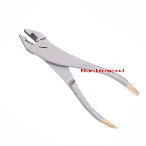 คีมจับต่อมทอนซิลแบบแมนนวลสำหรับผ่าตัด ยี่ห้อ BISONS ผลิตจากสแตนเลส ได้รับการรับรองมาตรฐาน CE - Product Image 1