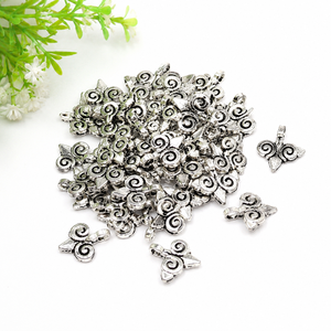 Venta al por Mayor de Dijes de Latón para la Fabricación de Joyería |   Colgantes de Plata Antigua para Manualidades |   Componentes de Joyería de Latón - Product Image 3