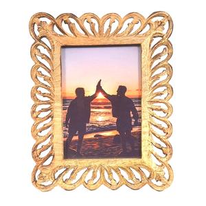 Classic Design Square Shape Mango <b>Wood</b> Photo <b>Frame</b> With Blue Finishing Designer Minimalist <b>Frame</b> For Housewarming And Decoration - Product Image 2