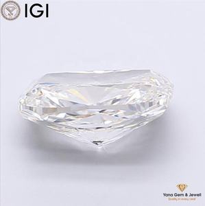 Diamant CVD cultivé en laboratoire, taille coussin, certifié IGI, couleur F, clarté VS2, 4,03 carats, pour le cadeau idéal - Product Image 4
