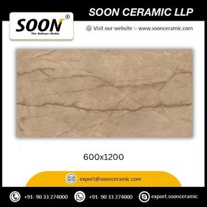 I-RICHMOND BROWN Infinite Matte Porcelain Wall Tiles 600x1200 Modern Stone Imitation Texture For Bathroom Interior Use - Product Image 3