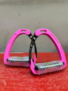 Étriers de sécurité professionnels pour chevaux, en aluminium léger, à dégagement rapide, pour l'équitation anglaise et occidentale, logo personnalisé OEM ODM - Product Image 1
