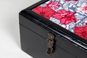 Handmade Wooden Jewelry Box Decorative Ring Holder Necklace <b>Storage</b> <b>Chest</b> Budget Friendly Gift Luxury Wooden Jewelry Box - Product Image 2