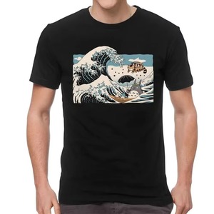 เสื้อยืดผ้าฝ้ายพิมพ์ลายคุณภาพสูง พิมพ์ลายด้วยน้ำ เป็นมิตรกับสิ่งแวดล้อม พิมพ์ลายพลาสติซอล เสื้อยืดพิมพ์โลโก้ตามสั่ง - Product Image 5