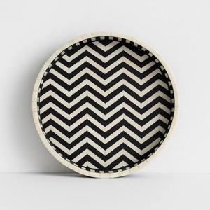 Bandeja de Lujo con Incrustaciones de Hueso para Servir, Mesa de Comedor, Mesa de Centro, Decoración del Hogar, Regalo Hecho a Mano, Ecológico, Duradero y de Primera Calidad - Product Image 2