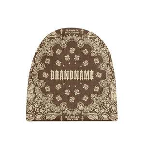 Gorro de Invierno Unisex con Estampado de Bandana de tu MARCA, Estilo Urbano, 56-58CM, Tejido por Computadora con Impresión Digital - Product Image 2