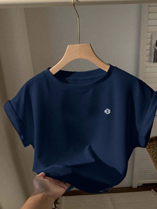 New Design Custom Blank Cotton T Shirt Cropped <b>Top</b> women's shirt Half Sleeve Drop Shoulder Women's Tee Oversized Crop <b>Top</b> Ladies - Product Image 3