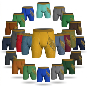 Pantalones Cortos de Compresión para Entrenamiento, Sin Costuras, Etiqueta Privada, Venta al por Mayor, Ropa de MMA, Diseño de Logotipo Personalizado, Pantalones Cortos de Alta Elasticidad, OEM - Product Image 1