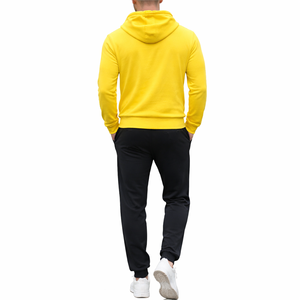 Premium Custom Men's Full <b>Zip</b> <b>Hooded</b> Jogger Tracksuits Sets Breathable Quick Dry Heavyweight Gym Training Solid Winter - Product Image 2