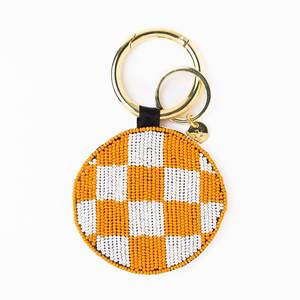 Premium Quality Seed Beads Beaded Keychain Decorative Gift Charm Handmade Seed Beads Keychain With Intricate Beaded Embroidery - Product Image 5
