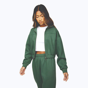 Conjunto de Sudadera con Capucha Unisex con Logotipo, Top Corto para Mujer, Traje Deportivo, Chándal de Talla Grande, Colección de 2 Piezas para Mujer - Product Image 3