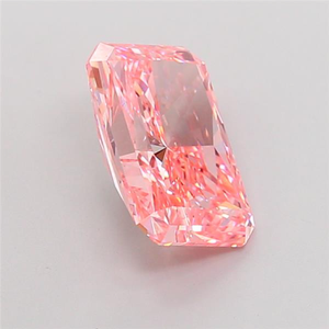 Diamante Rosa Radiante Grande Cultivado en Laboratorio para Joyería de Moda Exclusiva, Accesorios para Relojes y Diseños de Lujo - Product Image 3