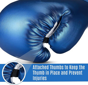 Gants de boxe en cuir pour sparring, vente en gros, prix abordable, durables et légers, pour entraînement au sac de frappe - Product Image 4