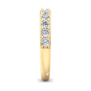 Anillo de oro rosa, oro blanco y oro amarillo de diseñador, certificado por IGI, joyería fina de lujo, anillo de compromiso de estilo moderno para mujer - Product Image 6