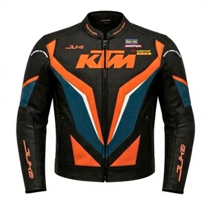 Men’s MotoCP Cowhide Leather <b>Racing</b> <b>Jacket</b>/Chaqueta – Premium Speed & Trackwear Gear Made To Measure CE Level 2 - Product Image 1