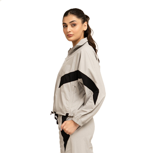 Chaqueta Cortavientos Urbana para Mujer, Ligera, Resistente al Viento y al Agua, con Capucha, Informal, para Exteriores, Moda Urbana, OEM ODM - Product Image 6