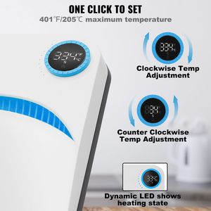 Pressa a Caldo Portatile per Sublimazione 9x9 Pollici per Stampa su Magliette - Facile da Usare e Multifunzionale - Product Image 4
