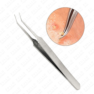 ชุดแหนบกำจัดสิวเสี้ยนสแตนเลสอย่างดี สำหรับดูแลรูขุมขนและผิวหน้า - Product Image 4