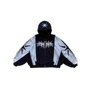 Sweat à capuche intégral en polaire épaisse pour homme, motif imprimé, nouvelle collection hiver, best-seller, prix promotionnel - Product Image 6