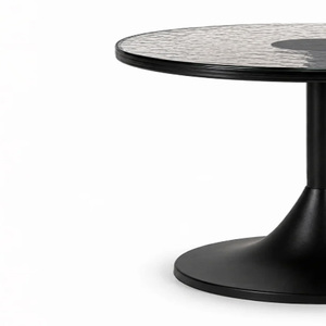New Design Casted Glass Top <b>side</b> <b>Tables</b> Handmade Living Room Furniture <b>Round</b> Top Metal <b>Side</b> <b>Tables</b> - Product Image 6