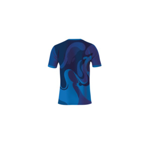 เสื้อยืดซับลิเมชั่นแบบยูนิเซ็กซ์ ดีไซน์พิมพ์ลายทั้งตัวทันสมัย สวมใส่สบาย ระบายเหงื่อได้ดี เหมาะสำหรับเล่นกีฬาและแฟชั่น - Product Image 3