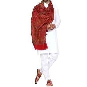 Authentic Solid Kani Pashmina <b>Shawl</b> Luxury Soft Warm Handwoven Kashmiri Design Traditional Premium Winter <b>Wrap</b> Elegant Wear - Product Image 5