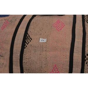 Bolso de Hombro Boho de Algodón Kantha Hecho a Mano en India para Mujer con Cierre Abierto para Todas las Estaciones - Bolso para Compras y Mercado - Product Image 5