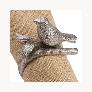 Anillo de Servilleta de Metal con Diseño Nuevo y Personalizado, Elegante Anillo de Servilleta de Hierro Dorado, Decoración para Mesa de Comedor, Venta al por Mayor - Product Image 4