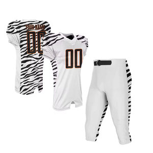 Uniforme de football américain de style tendance, vente en gros d'uniformes de football américain fabriqués au Pakistan - Product Image 1