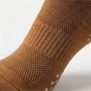 Athletic Grip <b>Sock</b> Cushion Tab Anti-Slip Running Men Women Breathable Durable Performance Soft <b>Gym</b> Customized Color Fit Pairs - Product Image 5