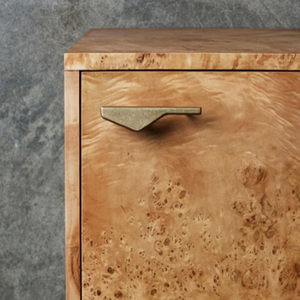 Poignée de meuble en laiton massif pour portes d'armoires, poignée de barre minimaliste en laiton pour tiroirs et armoires - Product Image 5