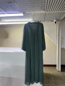 Nueva Abaya de Lujo Hecha a Mano Estilo Vintage 2026 para Mujer, Ropa Islámica Tradicional Transpirable, Material Nida Premium Anti-Pilling - Product Image 4