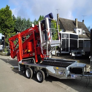 รถกระเช้าบูมแบบพับได้สำหรับงานหนัก ออกแบบมาเพื่อการเข้าถึงความสูงสูงสุด พร้อมความมั่นคงที่เหนือกว่าและการจัดส่งที่มีประสิทธิภาพ - Product Image 1