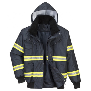 2026 Heavy-Duty Reflective Winter <b>Work</b> Jacket Thermal <b>Waterproof</b> High Visibility Workwear - Product Image 2
