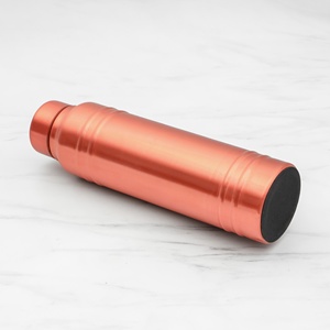 Bouteille d'eau en cuivre pur, anti-fuite, en métal, pour les voyages, le sport, le yoga et l'hydratation quotidienne - Product Image 3
