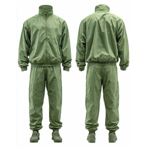 Ensemble veste coupe-vent et pantalon de jogging 100 % nylon OEM pour homme – Fabricant de survêtements coupe-vent 100 % nylon OEM - Product Image 2